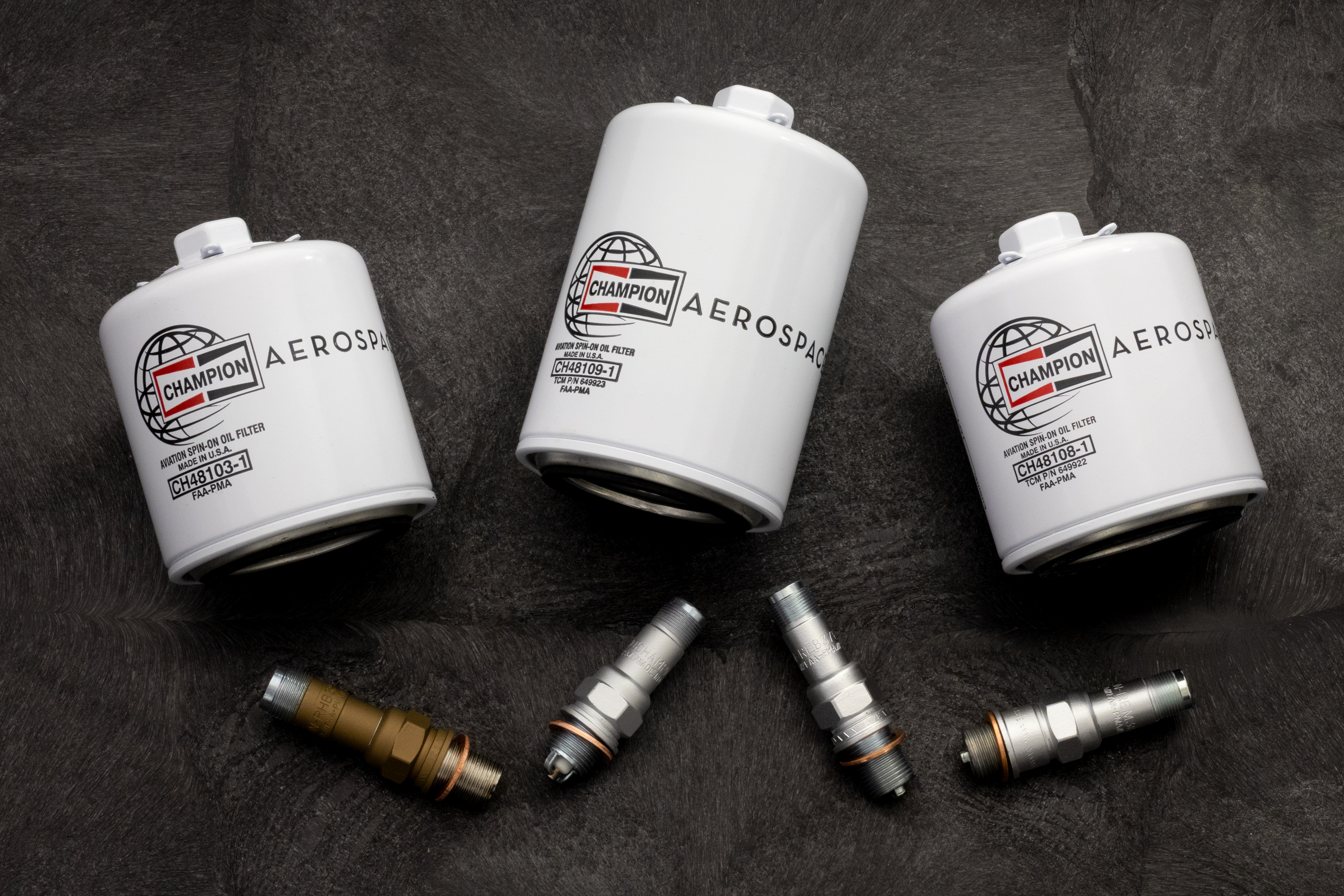 Champion piston engine components and ignition system hardware